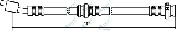 APEC BRAKING Pidurivoolik HOS3343